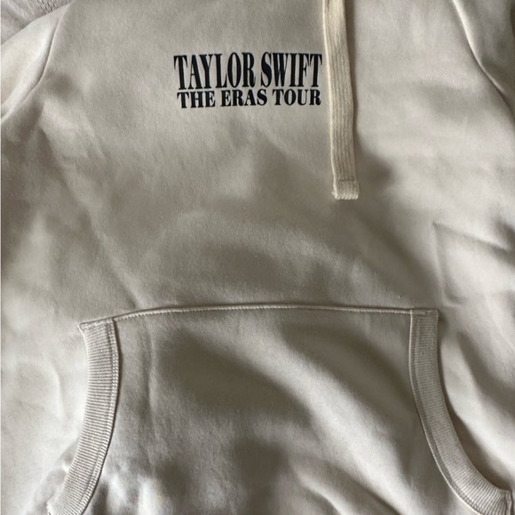 Eras Tour Cream Hoodie Size S - Picture 3 of 4